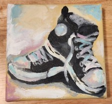 Converse Shoes Painting