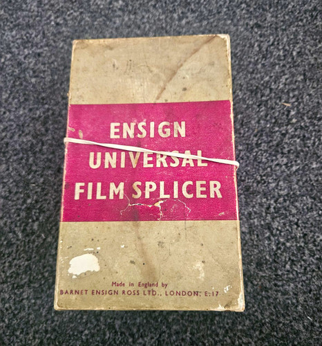 Ensign universal film - film, splicer