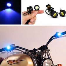 Motorcycle spotlight blue - spotlight,