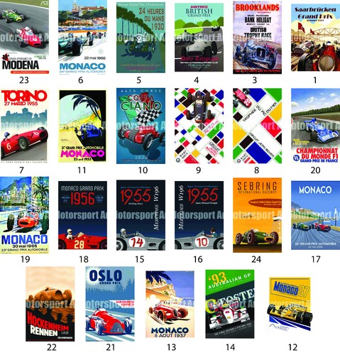 Classic motorsport wall art - motorsport,