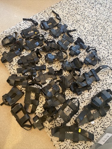 Police black leather - police,