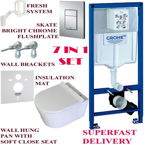 Grohe rapid 7in1 frame wall - grohe,