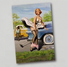 Fridge magnet Lingerie Model /