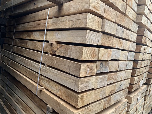 New hardwood oak railway - new,