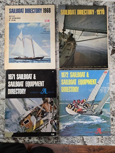 Vintage sailboat directory lot - vintage,