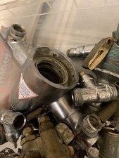 BRASS SCRAP  SOME CHROMED 6.75