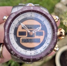 INVICTA VENOM RESERVE ANA-DIGI INTRINSIC HUGELY RARE + FREE STUFF - SWISS QUARTZ