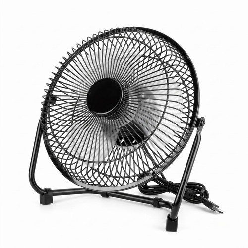 Metal floor fan - floor, high