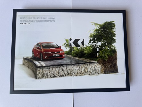 New framed print honda - new,
