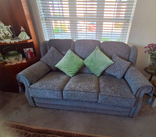 Grey floral blended - blended, 3
