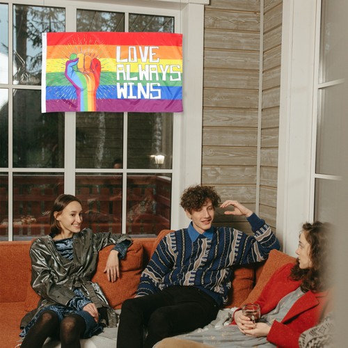 Colorful pride banner - pride,