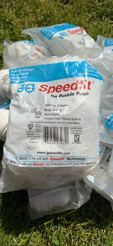 Speedfit elbow 28mm new - , unused