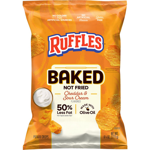 New ruffles oven baked - oven,