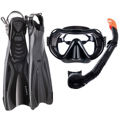 Adult snorkel set with mask - set,