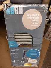 ABRU Telescopic Extension Ladder 3.2m Aluminium