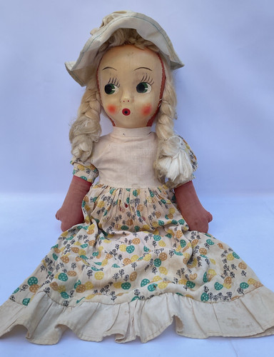 Cloth half dolly with - cloth,