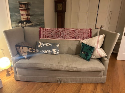 Knole sofa covered - , in