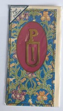 Solid BRASS Gold Metal BOOKMARK P Initials  Letter Alphabet Names Surname Gifts