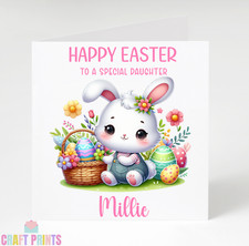 Cute Bunny Easter Card