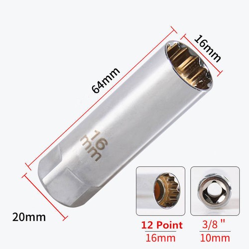 16mm spark plug socket thin - spark,