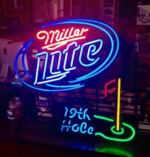 Miller lite 19th hole - hole, golf