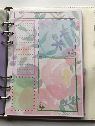 Filofax organiser paper set - organiser,