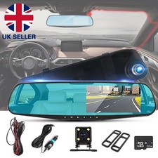 Mirror Dash Cam FHD Dual Lens