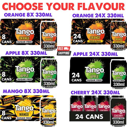 Tango sugar free soft drink - tango,