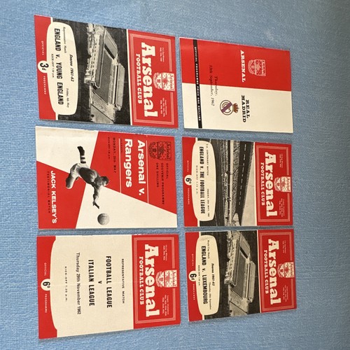 Various football programmes - various,
