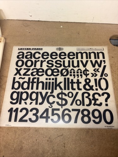 Vintage mecanorma letraset - vintage,