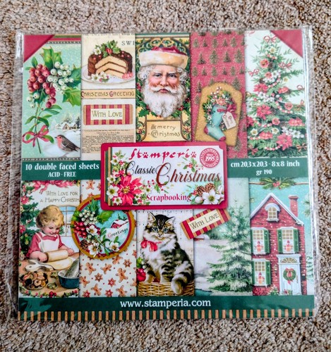 Stamperia classic christmas - classic,