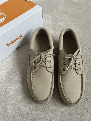 Timberland stone handsewn boat - stone,