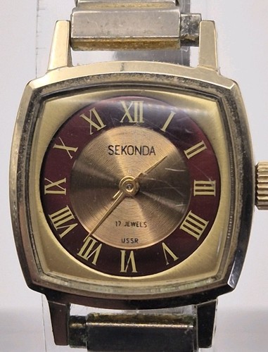 Vintage soviet era sekonda - vintage, 17