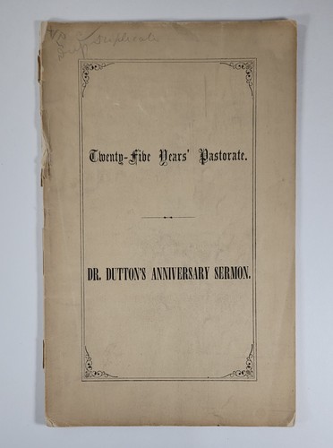 1863 samuel dutton sermon - samuel,