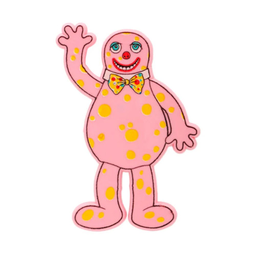 Blobby pin brooch waving - mr, brooch-