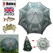 Foldable 8 Holes Fishing Net