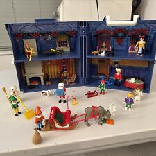 Playmobil 5755 Santa Christmas My Take Along House Home With Accessories