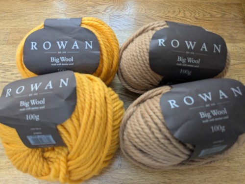 Rowan big wool - with, merino,