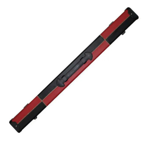 Hard black red leatherette - hard, &