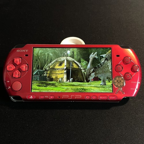 Psp 3000 radiant red 1gb - psp, sd