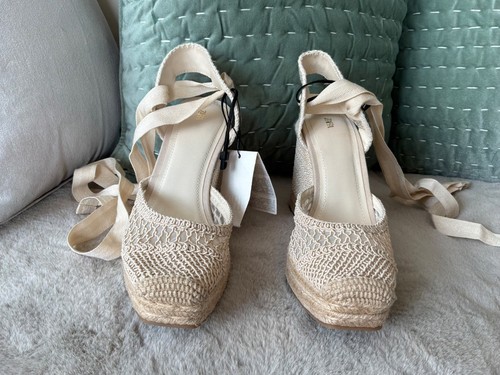 Zara cream woven top