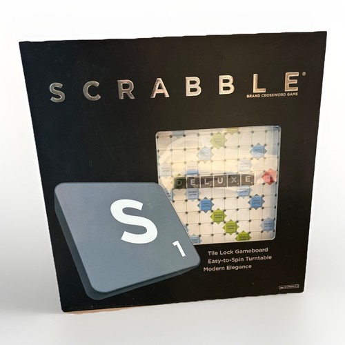 Scrabble deluxe edition - scrabble,