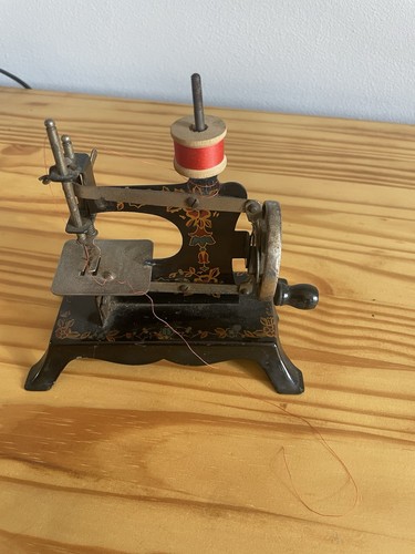 Vintage toy sewing machine - toy,