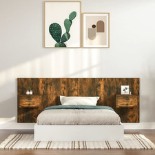 Headboard with 2x Floating