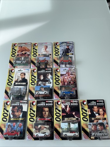 Complete set corgi james - complete,
