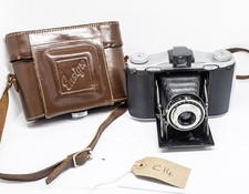 Ensign Selfix 12-20 4.5 - 75mm Folding Camera Vintage & Bag (C14)