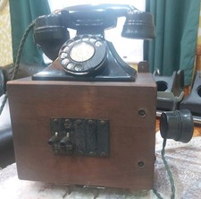 Bakelite Telephone 200                         With Wooden Phone/Exchange?