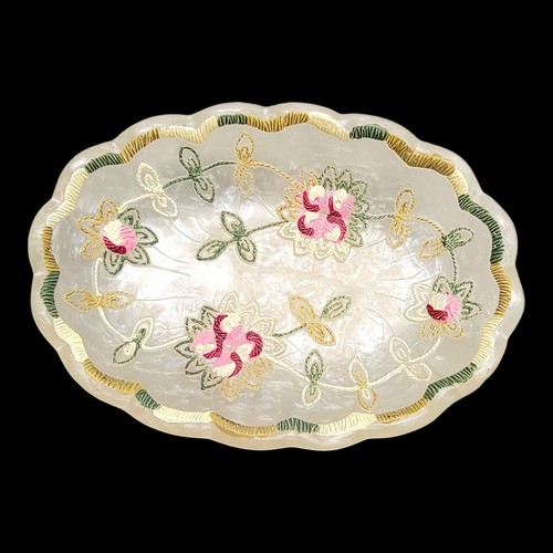 Vintage style floral resin - style,