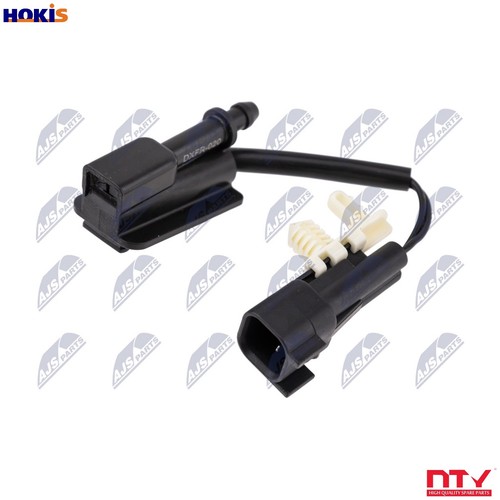 Washer fluid jet window - washer,