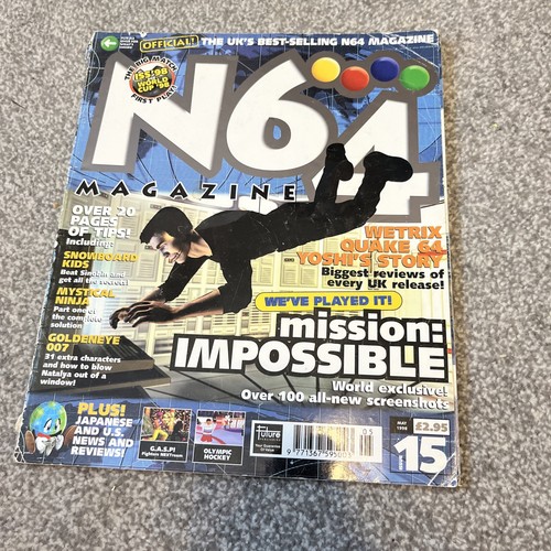 N64 magazine issue - issue, may